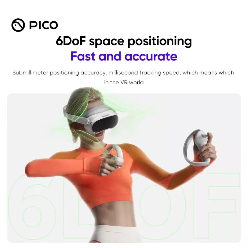 Pico 4 Ultra MR/4 Pro VR Glasses All-in-One Virtual Reality 3D 4K Display VR Headset Steam VR Virtual Reality Metaverse Games