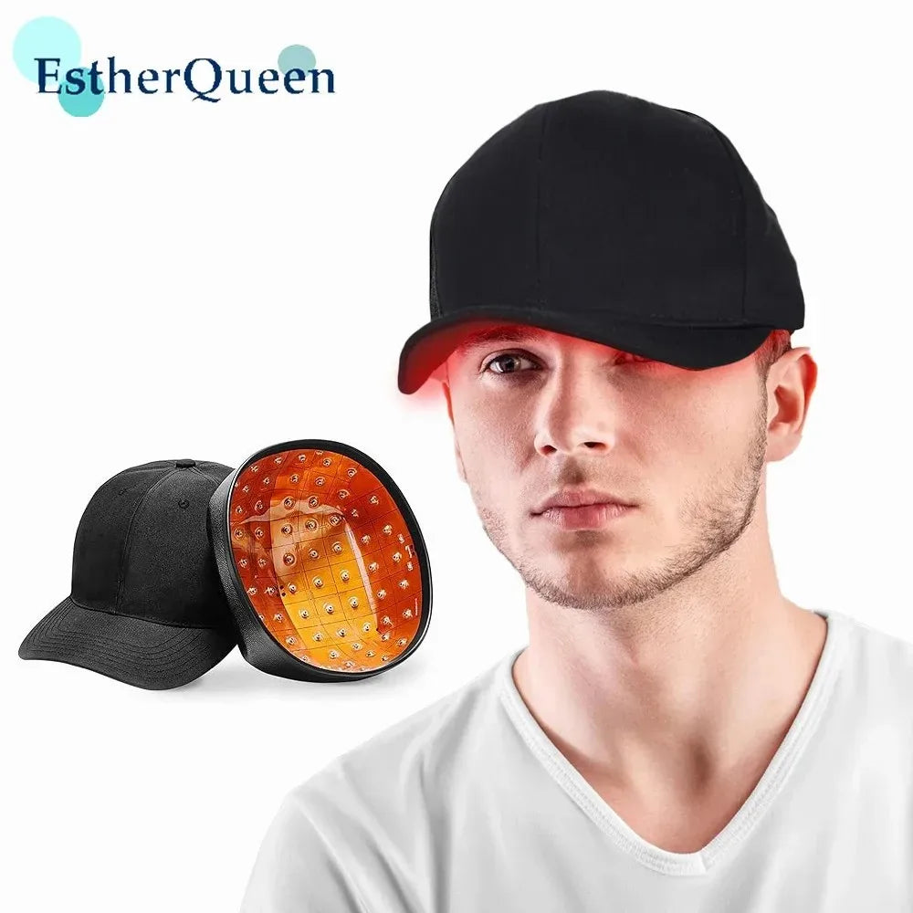 Red Light Cap for Increase Hair,Low-Intensity Laser Treatment Irritating scalp,Anti Hair Loss,Hair Care,Hair Regrowth