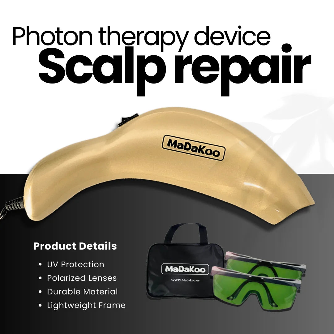 Madakoo Photon scalp repair device hair oil reinforcement device Treatment for hair Hair loss treatment red light therapy hair