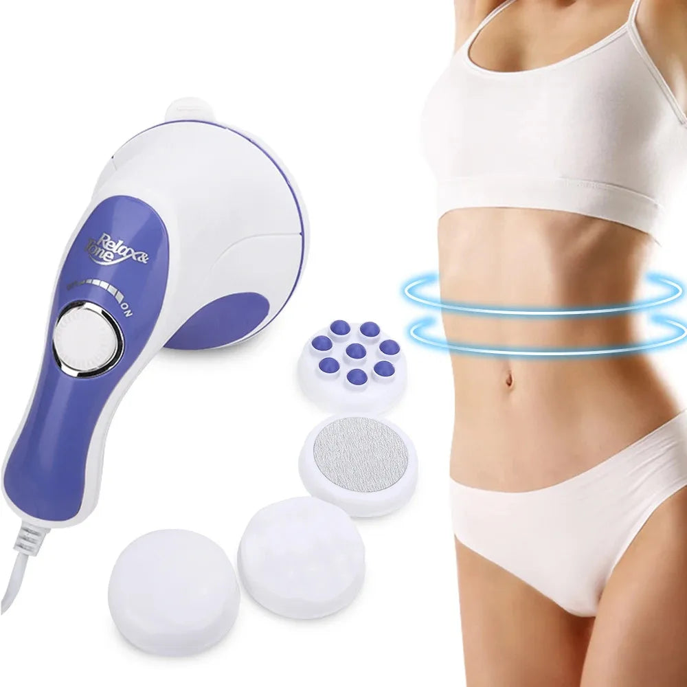 Body Electric Massager Anti Cellulite Portable Fat Slimming Health Care Massage Instrument Vibration Cervical Spine Neck Waist